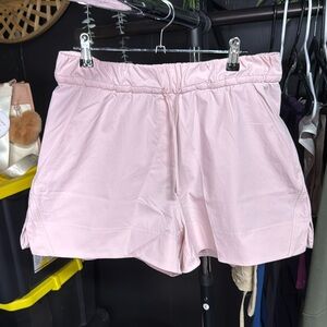 Lululemon cinch waist pink shorts